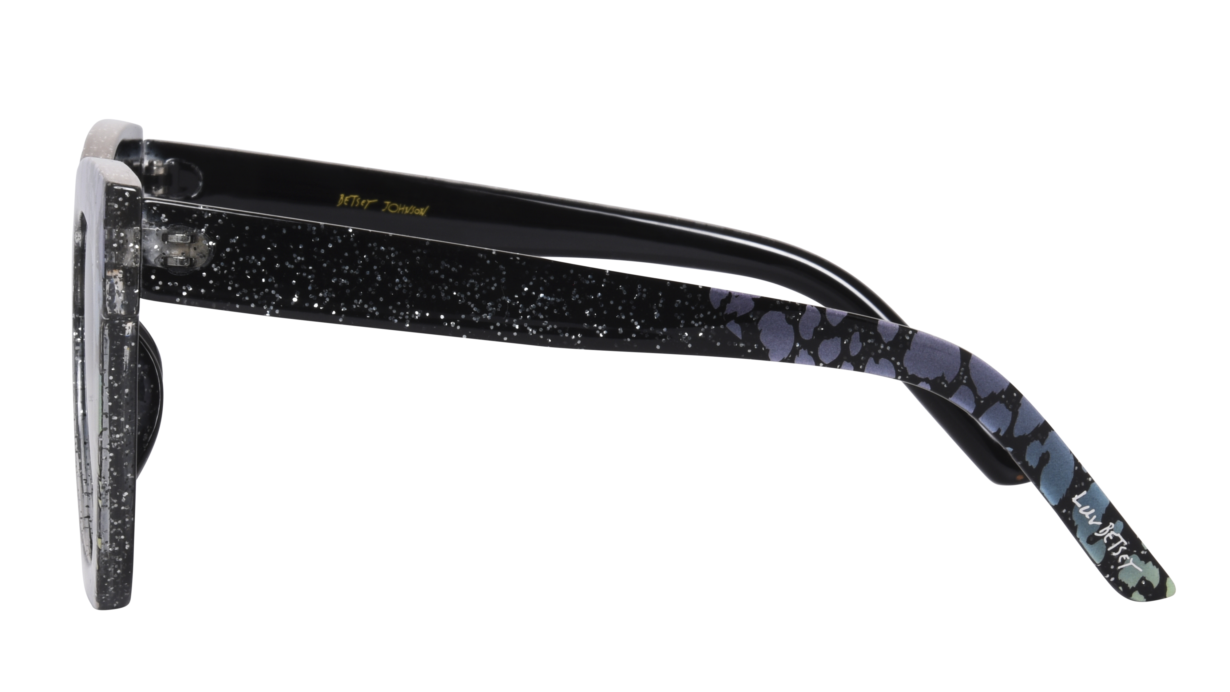 Luv Betsey CateyeBlack Women's Sunglass
