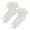 White, variant on Girls' Lace Stockings - Soft Dance Socks for Spring & Autumn, Delicate Floral Trim Ankle Socks for Ballet & Play,Color: White Size: 18-25