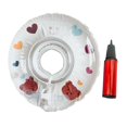 thumbnail image 1 of Título 2 adorable anillo de natación inflable con diseño antivuelco oso, 1 of 9