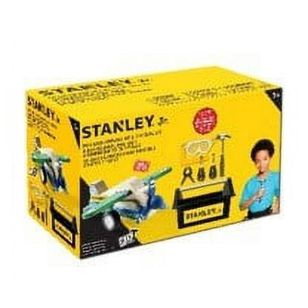 UPC: 0878834004446 | STANLEY JR. Pull-Back Airplane Kit and 7-Piece Toolset