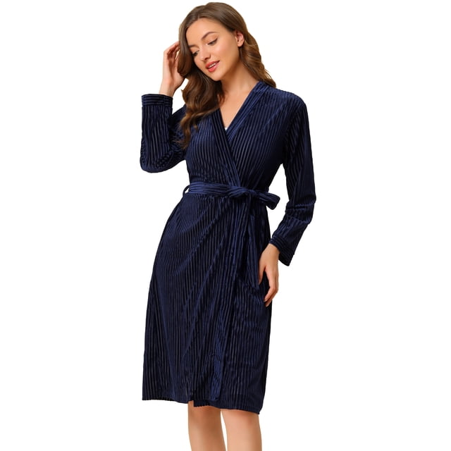 Albornoz Midi para Mujer Allegra K Armada XS