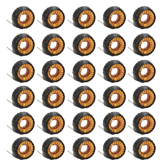 Inductor Coil,30Pcs Toroid Inductor Wire Toroid Inductor Wire UH Inductor Wire Exceptional Reliability