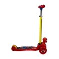 thumbnail image 2 of Patin del Diablo Scooter The Baby Shop altura ajustable, tres ruedas Rojo - Spiderman, 2 of 7