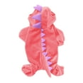 thumbnail image 1 of Halloween Dog Clothing Elastic Crystal Velvet Small Medium Dog Easy Clean Dinosaur Theme, 1 of 7