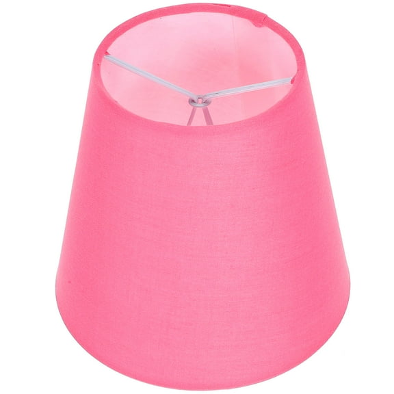 MUSEYA Desk Lamp Bulb Cover Cloth Rosy Square 1Pcs