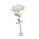 thumbnail image 5 of Arreglo floral de flores artificiales Elegante decorativo realista Flor falsa para Blanco, 5 of 9