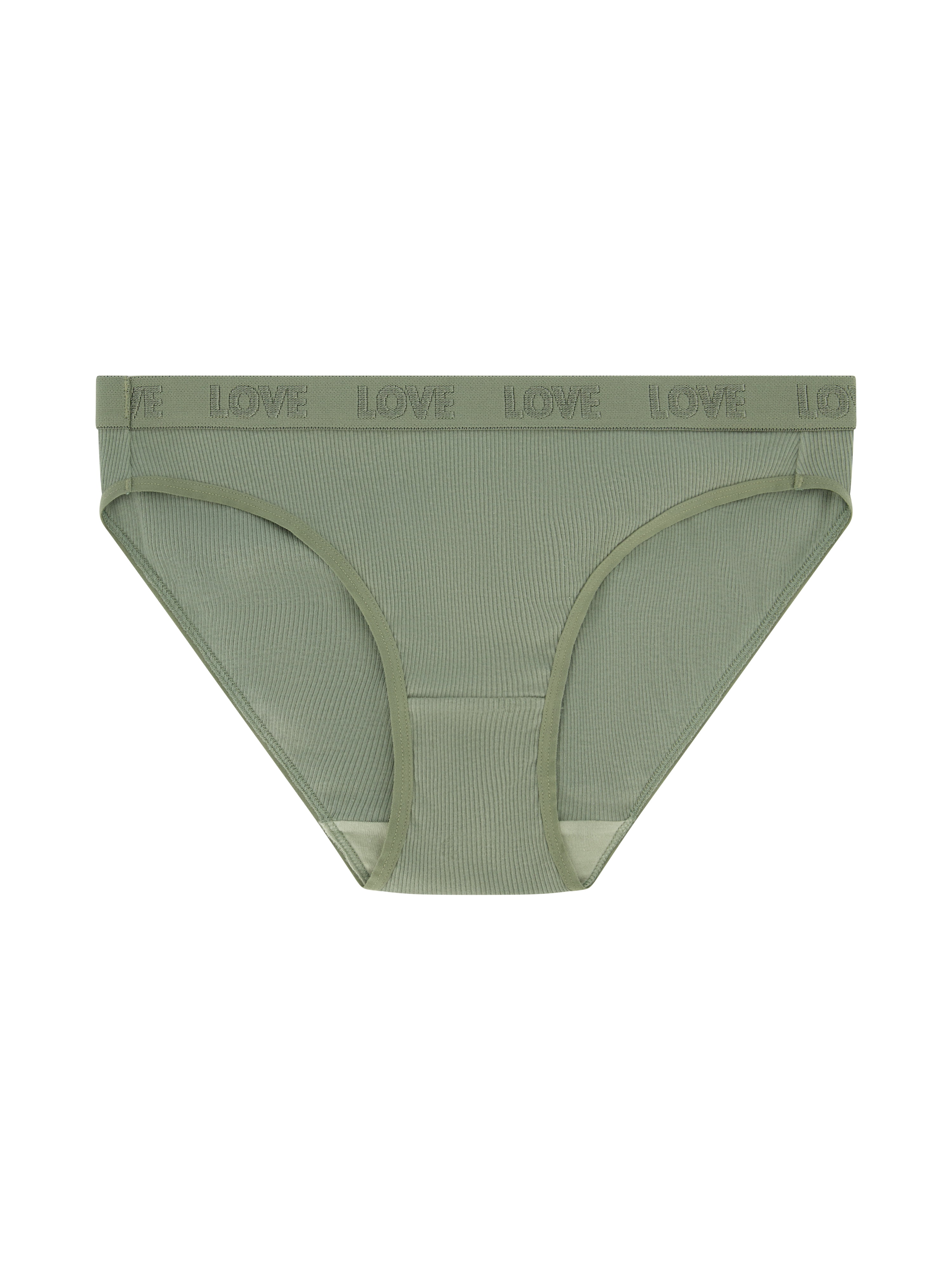 No Boundaries Stretch Ribbed Bikini Panties, 5-Pack, Women's