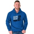 thumbnail image 5 of Swipe You Right Off Your Feet Dating Hoodie Sweatshirt Women Men Brisco Brands X, 5 of 6
