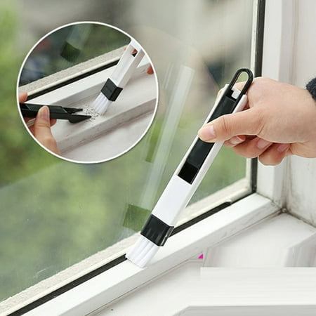

Citystores Cleaning Brush Multi-purpose Deep Cleaning Mini Keyboard Window Cleaner with Dustpan for Daily Use Blue