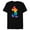 Black, variant on Disney Mickey Mouse Pride Classic Pose Rainbow Icon Fill - Short Sleeve Blended T-Shirt for Adults - Customized-Yellow