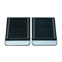 Go Industries Dual Wheel Classic Mud Flaps Compatible with 2017-2019 Ford F350 Dually