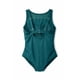 thumbnail image 5 of Traje de baño con detalle de mesh Roman Fashion /Tallas Extras, W-12 (Verde) verde 46, 5 of 6