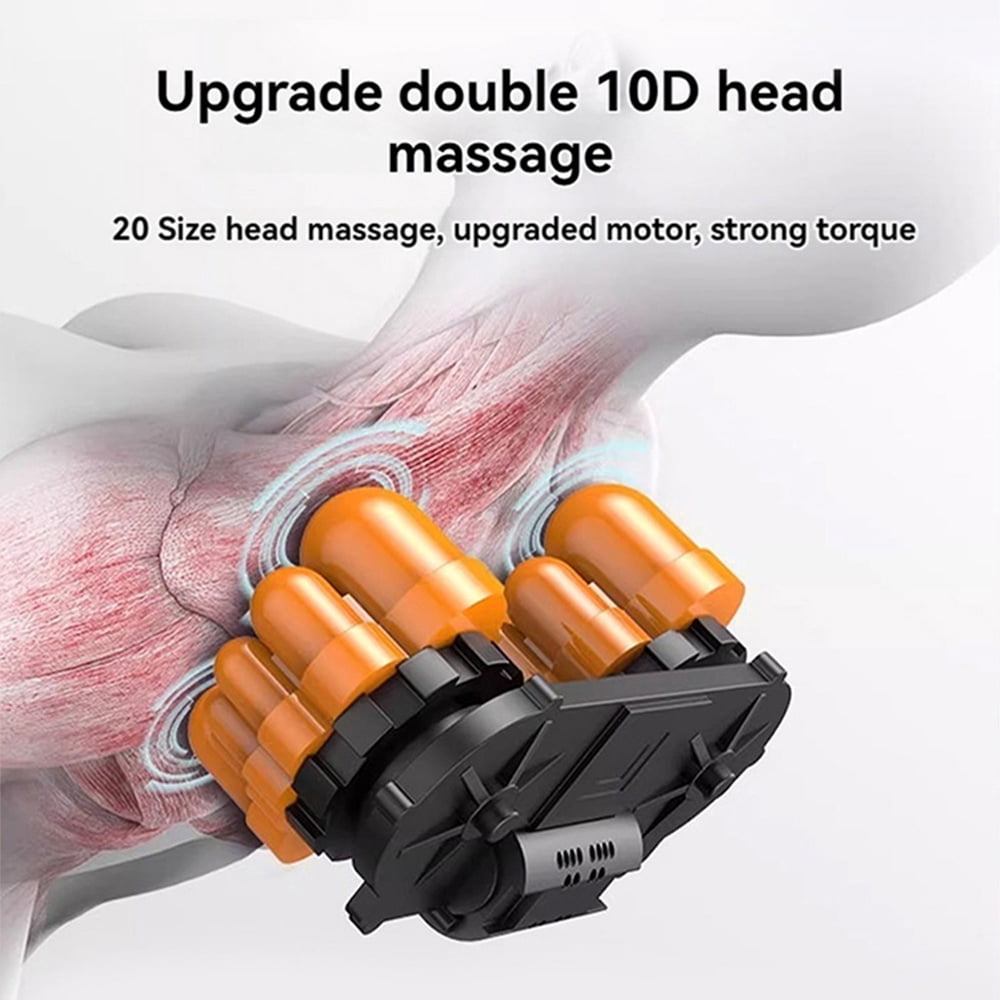 U-Shaped Shiatsu Neck, Shoulders & Back Massager with Heat