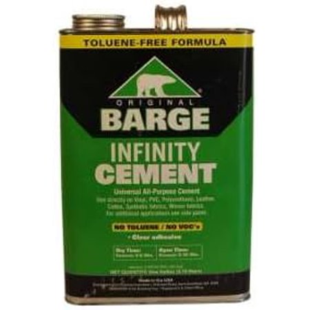 Original Barge Infinity Universal All-Purpose Clear Cement ONE Gallon by Quabaug Vibram Corporation