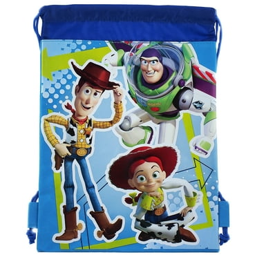 Toys Story Blue Drawstring Bag