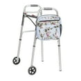 thumbnail image 6 of Drive Medical Universal Mobility Tote, Blue Floral, 6 of 9