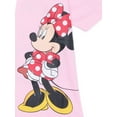 thumbnail image 3 of Mickey and Minnie Girls Graphic Baseball Jersey, Sizes 4-16, 3 of 5