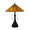 thumbnail image 2 of Meyda 138208 20.25 in. Panel Honey Amber Table Lamp, Ha, 2 of 4