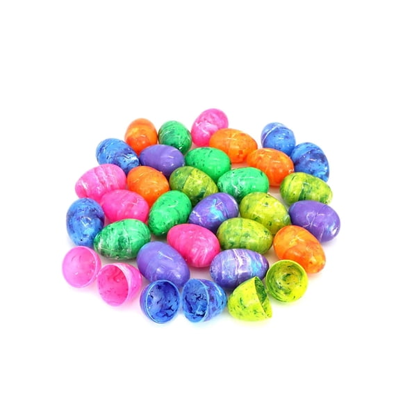 30 Pcs Coquilles d'Œufs Irisées 3,15 Pouces