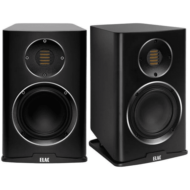 ELAC Carina Haut-Parleur d'Étagère BS243.4-SB (Paire)