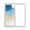 Navy Blue, variant on Teal Summer Beach Window Privacy Film, Coastal Nautical Seaside Ocean Static Cling UV Sun Blocking Tint Film Heat Control Windows Films for Bedroom Bathroom, Window Stickers 17.7"x39.3"