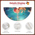 thumbnail image 3 of Fotbe Underwater Plant Octopus Pattern Christmas Tree Skirt, Tree Skirts Plush Christmas Decorations, Christmas Tree Skirts Xmas Decorations Holiday Party Decor-48", 3 of 6