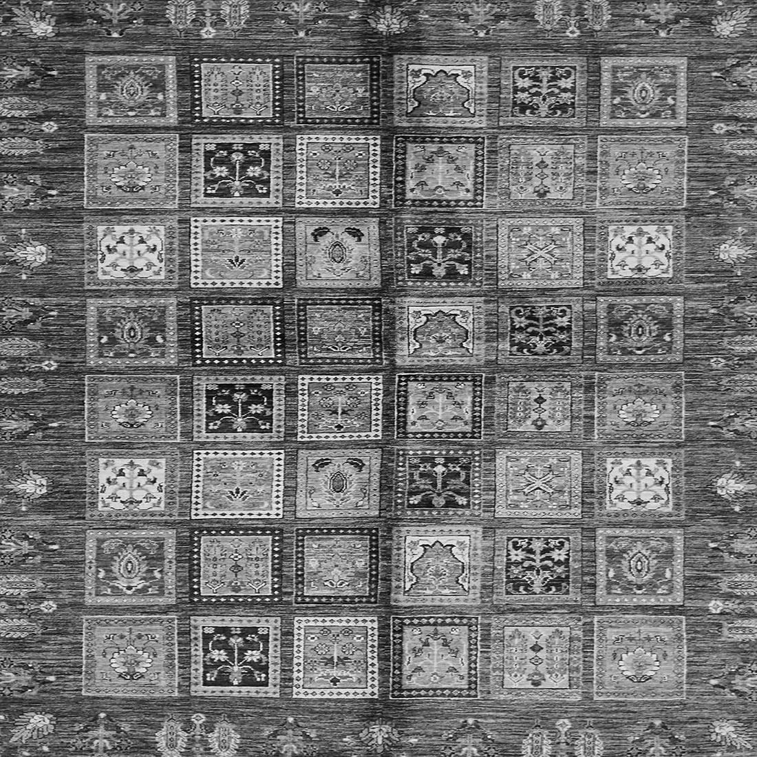 Square Or Rectangular Rug Ahgly Company Indoor Square Abstract Gray Modern Area Rugs, 6' Square ...