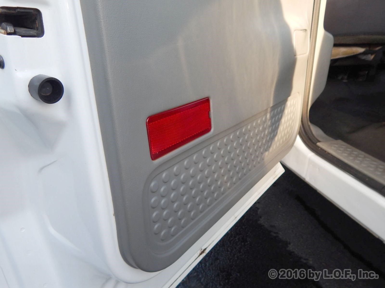 2 Premium Door Reflectors Interior Red Compatible With Ford
