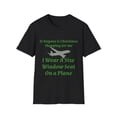 thumbnail image 2 of Holiday Wishes Airplane Travel Size Men Women TShirt, 2 of 8