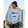thumbnail image 2 of Los Angeles California 2002 Sweatshirt Men -Image by Shutterstock, Male Large, 2 of 4