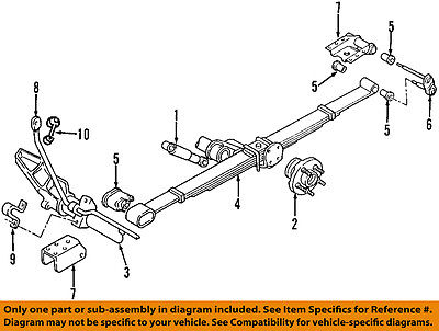 CHRYSLER OEM Rear Axle-Axle Assy 4743630AB