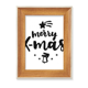thumbnail image 1 of Marco de fotos de madera Unbranded Feliz Navidad 10.2 x 15.2 cm, 1 of 4