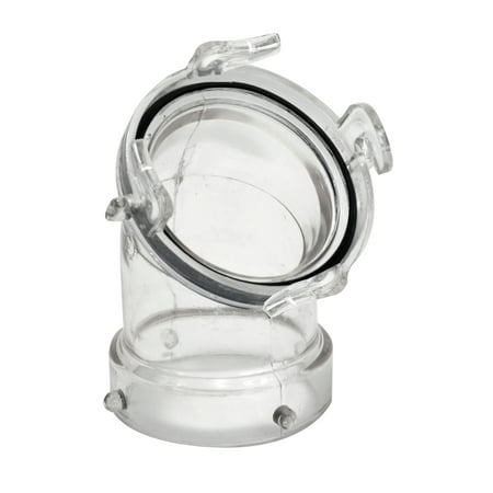 - Valterra T1026-1 ClearView Hose Adapter - 45° with 3