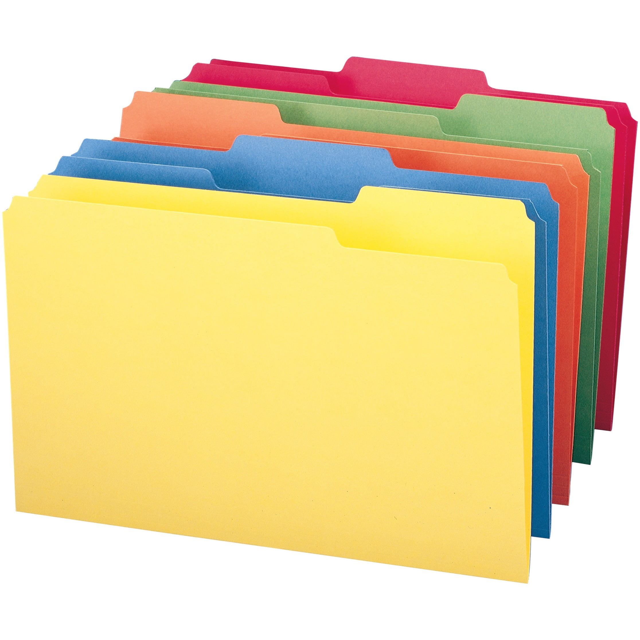 Smead Colored File Folders 1/3 Cut Tabs 100 Per Box Legal (16943