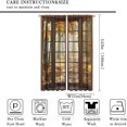 thumbnail image 2 of Autumn Blackout Curtains, Autumn Forest Landscape Forest Tree Curtains Rod Pocket Window Drapes Home Decorative Kitchen Bedroom Living Room 21x63in,2 Panel Set, 2 of 6