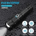 thumbnail image 4 of Ultra-bright LED flashlight 5000 lumens USB rechargeable, Extra, 4 of 4