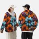 thumbnail image 4 of Balery Colorful Blooming Flowers Sudadera ligera de manga larga con capucha y protección solar UPF 50+ para hombre y mujer, ideal para pesca y running-3X-Large, 4 of 7