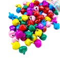 thumbnail image 1 of 100Pcs/Set Jingle Bells Nordic Style Shatter-proof Small Size Christmas Tree Hanging Bells Decor for Festival, 1 of 11