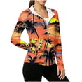 thumbnail image 5 of Women's Cropped Workout Jacket Lightweight Full Zip Running Jacket Comfy Slim Fit Athletic Jackets, 5 of 5