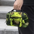 thumbnail image 2 of Frog Oxford Cloth Waterproof Storage Pouch for Electronic Devices - 5.9x9.44x3.14 in - Ideal for Cord Organization, Cord Box, Travel Cord Case Small, 2 of 6