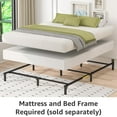 thumbnail image 3 of 5" high mattress base, easy tool-free assembly, full size, 74" L x 53" W x 5" H, white, 3 of 4