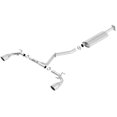thumbnail image 1 of Borla Exhaust System Kit 140496 Cat-Back System; T-304 Stainless Steel; With Muffler; 2 Inch To 2-1/2 Inch Pipe Diameter; Single Exhaust With Dual Exit; Rear Exit, 1 of 2