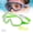 B, variant on Swim Goggles With Nose Cover, HD Children'S Large Frame Waterproof And Anti-Fog Clip On Swimming Goggles, Nose Clip Ear Plug