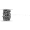 thumbnail image 4 of 1 Roll 10 Meter Length Stainless Steel Ball Chain 2.4MM Diameter Metal Bead Chain for DIY Handicraft Decoration, 4 of 8