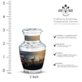 thumbnail image 2 of Red Sparrow With Yellow Flowers Urn For Ashes, Small Urns for Human Ashes, Memorial Urns For Human Ashes Adult Female, Keepsake Cremation Urns For Ashes, Funeral Urns For Burial 3 Inch, 4pcs, 2 of 5