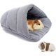 thumbnail image 1 of Casa de conejillo de indias de peluche para el invierno, 1 of 4