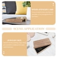 thumbnail image 3 of Miangastore 1Pcs Rustic Box Wood Khaki Simple Design for Co-workers Home Organization, 3 of 8