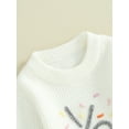 thumbnail image 6 of Musuos Baby Girls Sweater 1/2 Birthday Clothes 6 12M Number Embroidery Crew Neck Long Sleeve Pullovers Infant Tops, 6 of 10