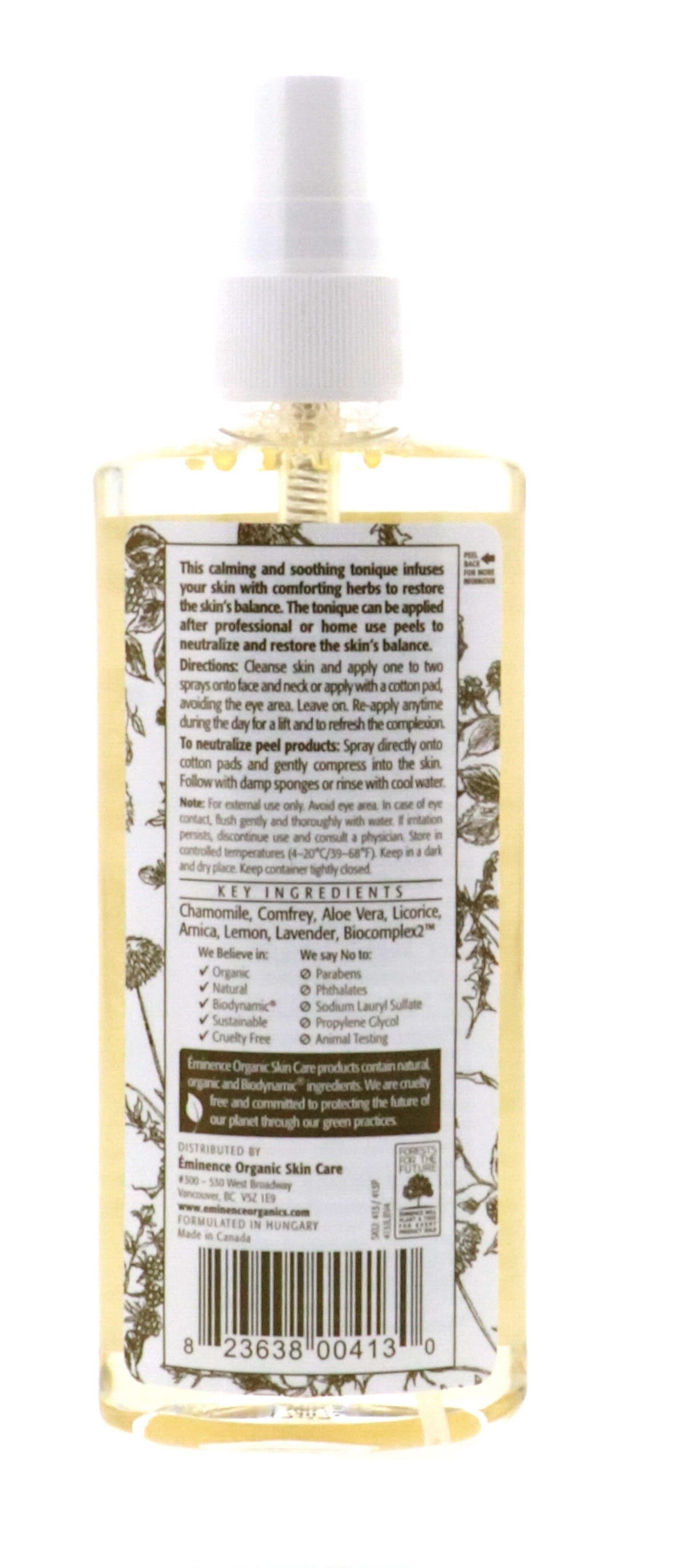 Eminence Soothing Chamomile Tonique Liquid, 4.2 oz