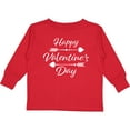 thumbnail image 3 of Inktastic Happy Valentines Day with arrows Boys or Girls Long Sleeve Toddler T-Shirt, 3 of 5